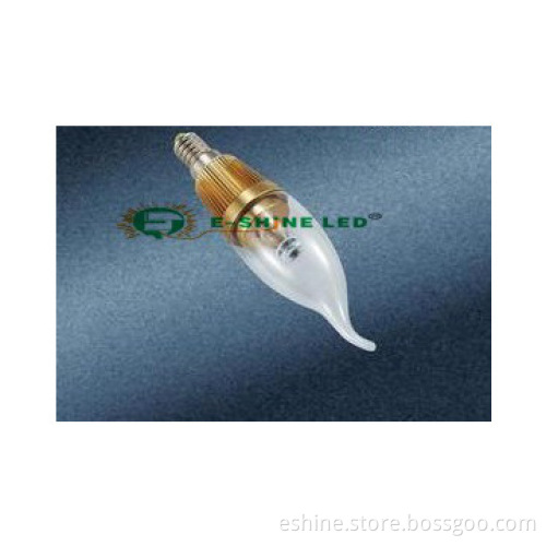 New 1 W 3W Dimmable LED Candle Light Certificated E14/E27